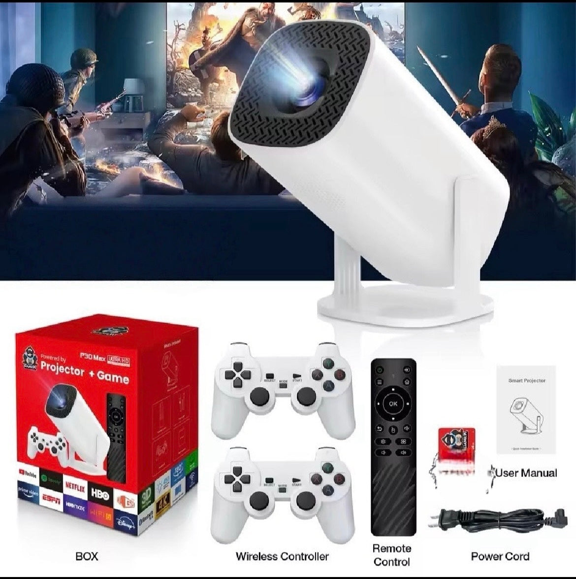 Gaming projector